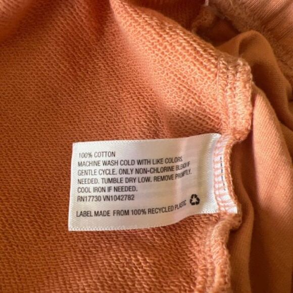 Universal Thread Terrycloth shorts with pockets XXL coral color - Picture 3 of 4